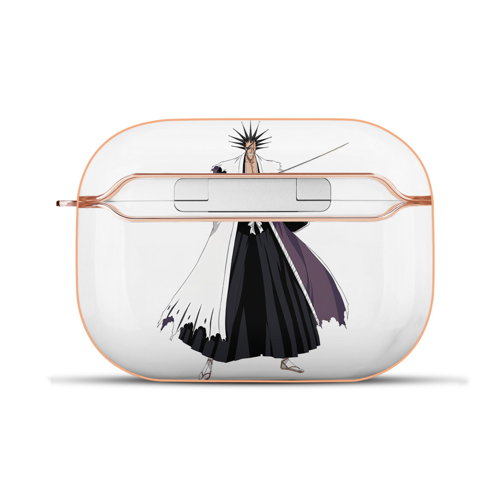 （画像用） ブリーチ ざらき けんぱち BLEACH Zaraki Kenpachi 【AirPods Pro用】ハードシェル保護ケース｜耐衝撃・防指紋・カラビナ付き商品仕様