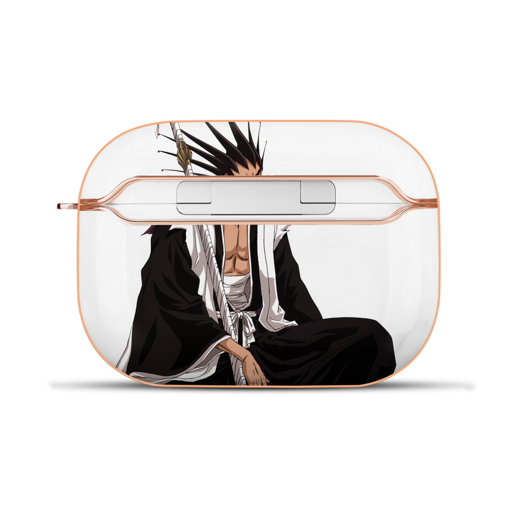 （画像用） ブリーチ ざらき けんぱち BLEACH Zaraki Kenpachi 【AirPods Pro用】ハードシェル保護ケース｜耐衝撃・防指紋・カラビナ付き商品仕様