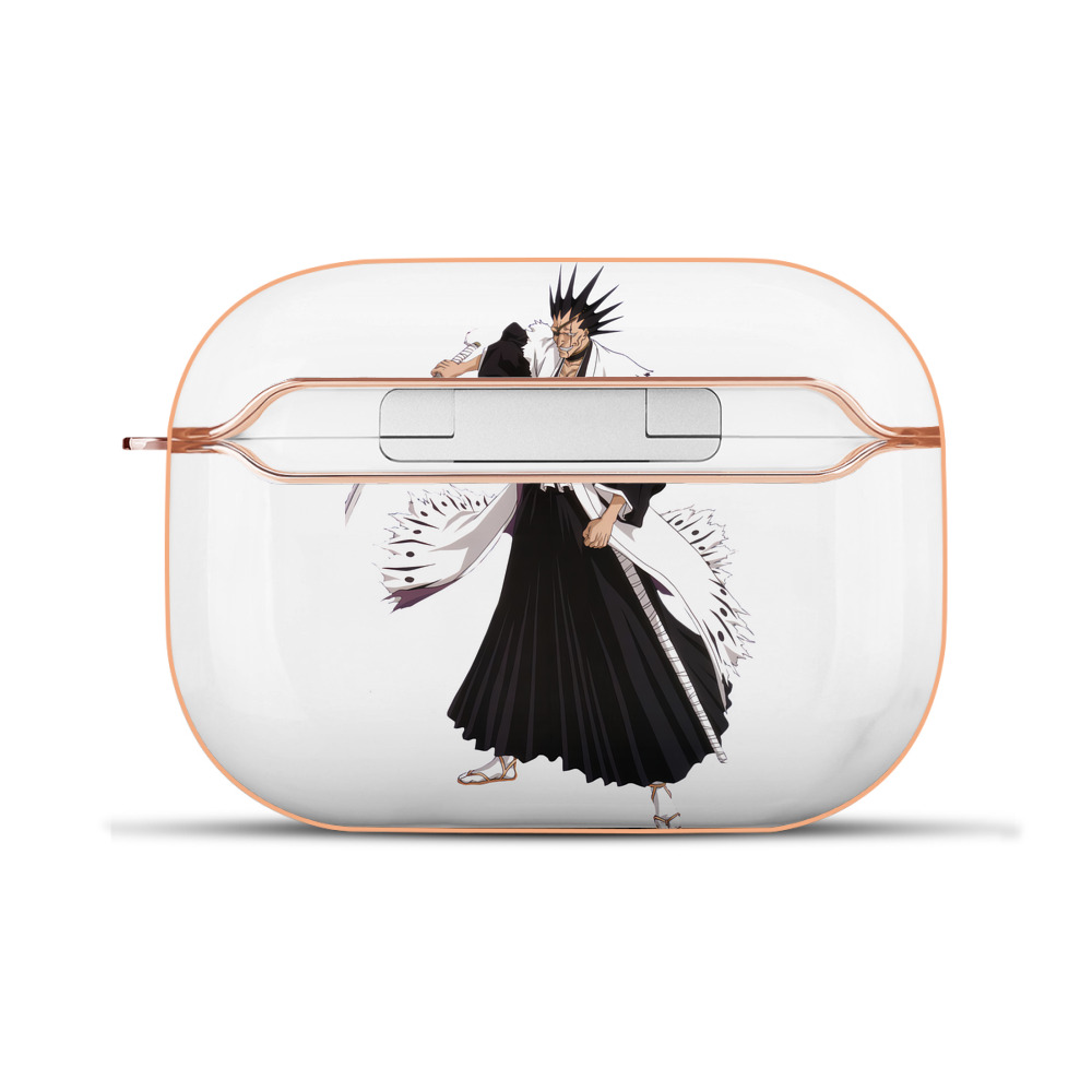 （画像用） ブリーチ ざらき けんぱち BLEACH Zaraki Kenpachi 【AirPods Pro用】ハードシェル保護ケース｜耐衝撃・防指紋・カラビナ付き商品仕様