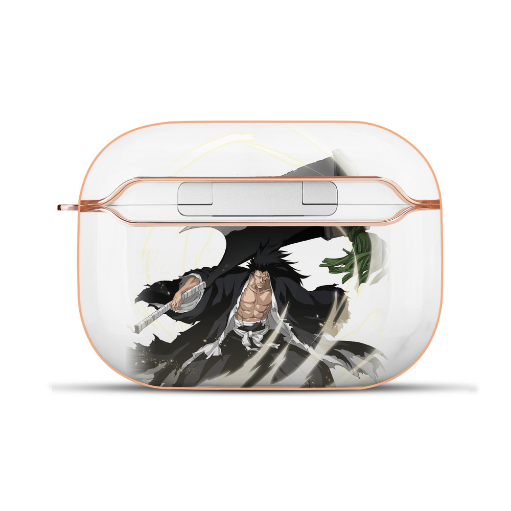 （画像用） ブリーチ ざらき けんぱち BLEACH Zaraki Kenpachi 【AirPods Pro用】ハードシェル保護ケース｜耐衝撃・防指紋・カラビナ付き商品仕様