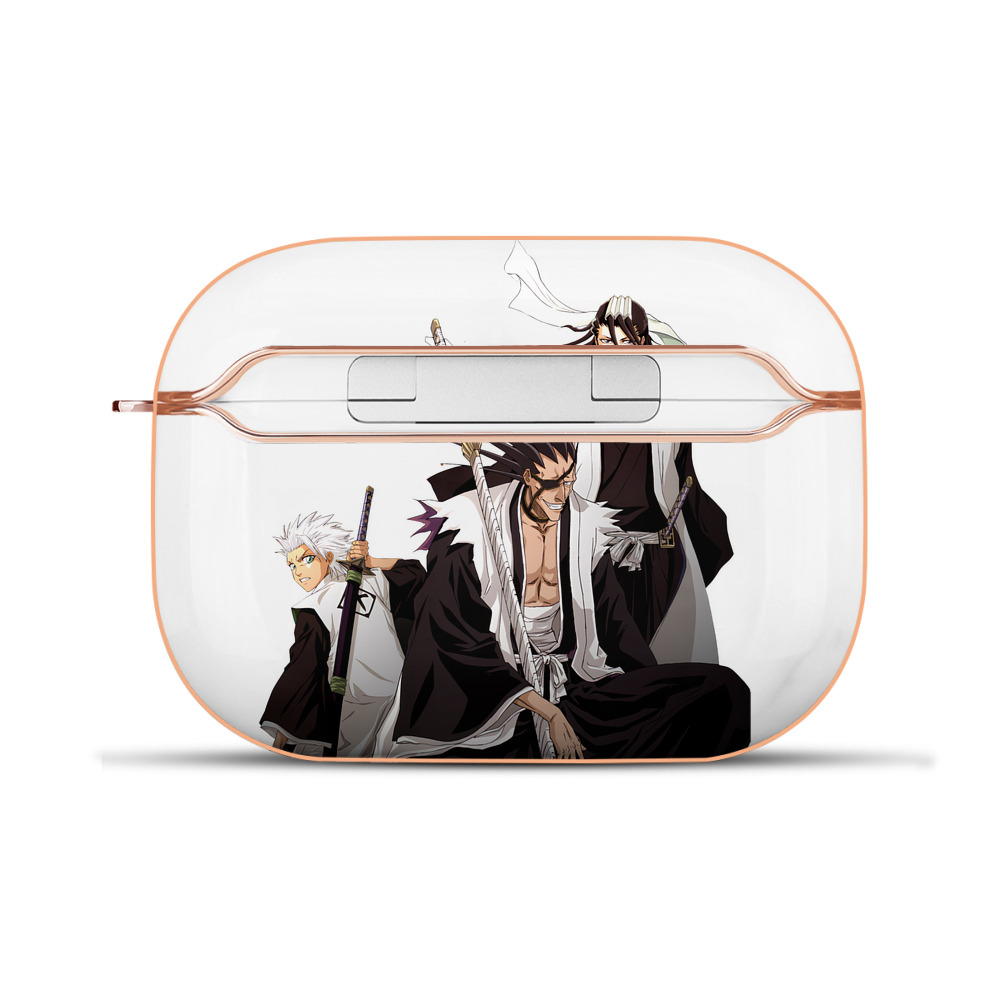 （画像用） ブリーチ ざらき けんぱち BLEACH Zaraki Kenpachi 【AirPods Pro用】ハードシェル保護ケース｜耐衝撃・防指紋・カラビナ付き商品仕様