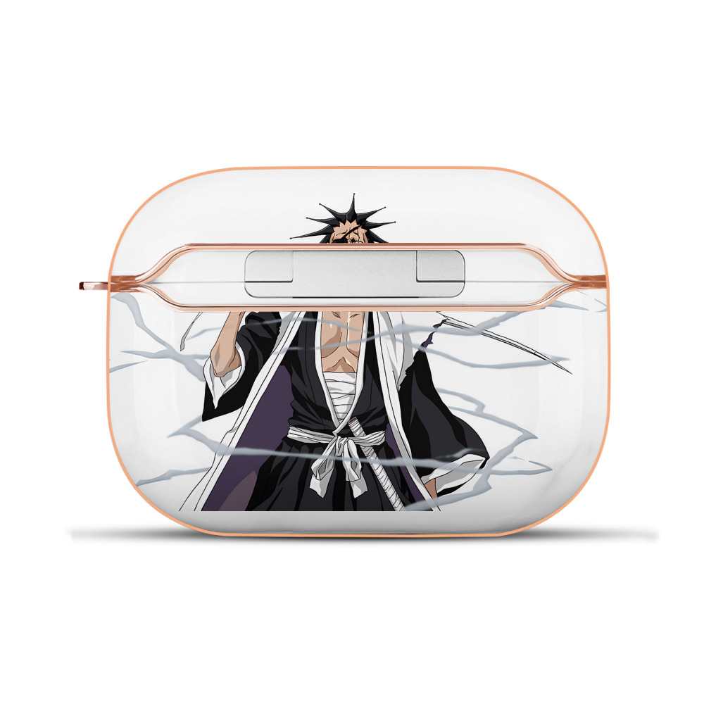 （画像用） ブリーチ ざらき けんぱち BLEACH Zaraki Kenpachi 【AirPods Pro用】ハードシェル保護ケース｜耐衝撃・防指紋・カラビナ付き商品仕様
