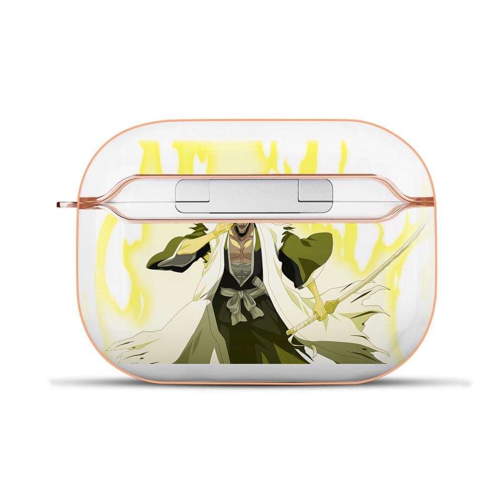 （画像用） ブリーチ ざらき けんぱち BLEACH Zaraki Kenpachi 【AirPods Pro用】ハードシェル保護ケース｜耐衝撃・防指紋・カラビナ付き商品仕様