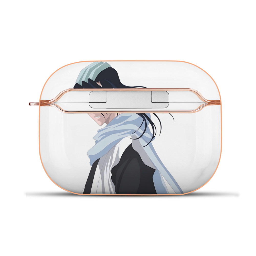 （画像用） ブリーチ くちき びゃくや BLEACH Kuchiki Byakuya 【AirPods Pro用】ハードシェル保護ケース｜耐衝撃・防指紋・カラビナ付き商品仕様