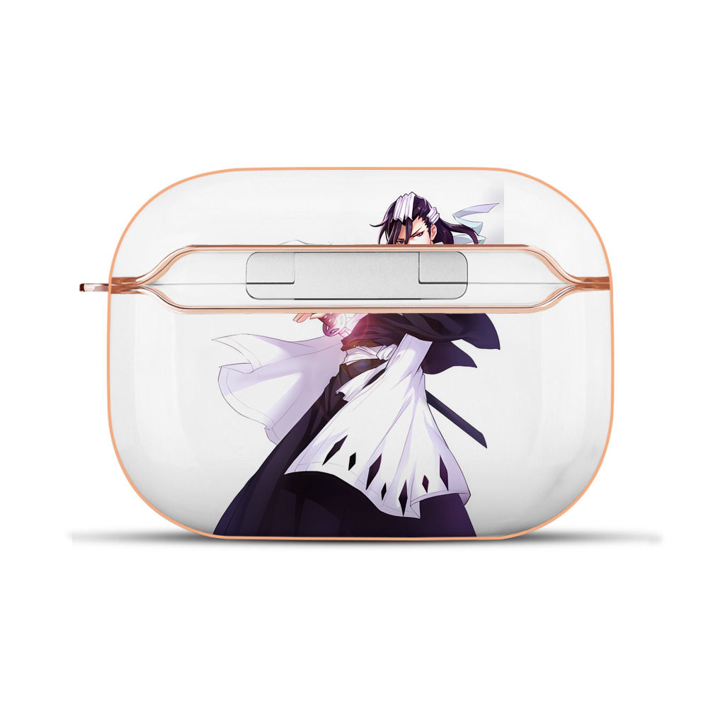 （画像用） ブリーチ くちき びゃくや BLEACH Kuchiki Byakuya 【AirPods Pro用】ハードシェル保護ケース｜耐衝撃・防指紋・カラビナ付き商品仕様