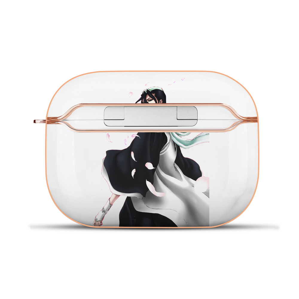 （画像用） ブリーチ くちき びゃくや BLEACH Kuchiki Byakuya 【AirPods Pro用】ハードシェル保護ケース｜耐衝撃・防指紋・カラビナ付き商品仕様