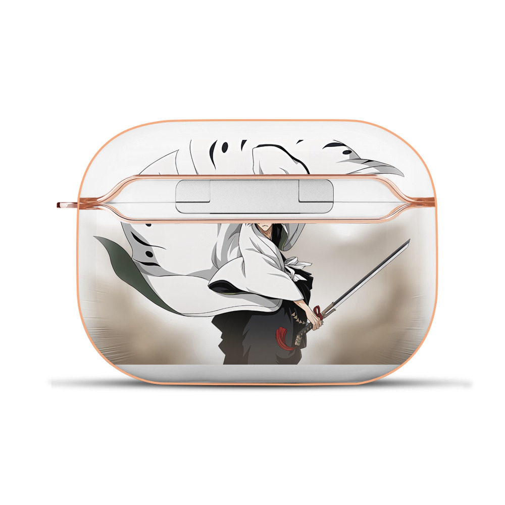 （画像用） "ブリーチ 浦原 喜助（うらはら きすけ） BLEACH Urahara Kisuke " 【AirPods Pro用】ハードシェル保護ケース｜耐衝撃・防指紋・カラビナ付き商品仕様