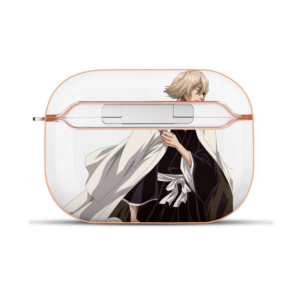 （画像用） "ブリーチ 浦原 喜助（うらはら きすけ） BLEACH Urahara Kisuke " 【AirPods Pro用】ハードシェル保護ケース｜耐衝撃・防指紋・カラビナ付き商品仕様