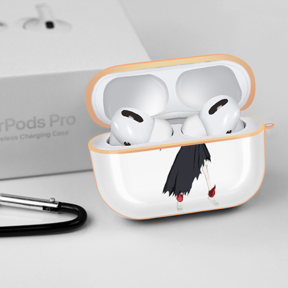ブリーチ 黒崎一護（くろさき いちご）BLEACH Kurosaki Ichigo 【AirPods Pro用】ハードシェル保護ケース｜耐衝撃・防指紋・カラビナ付き商品仕様