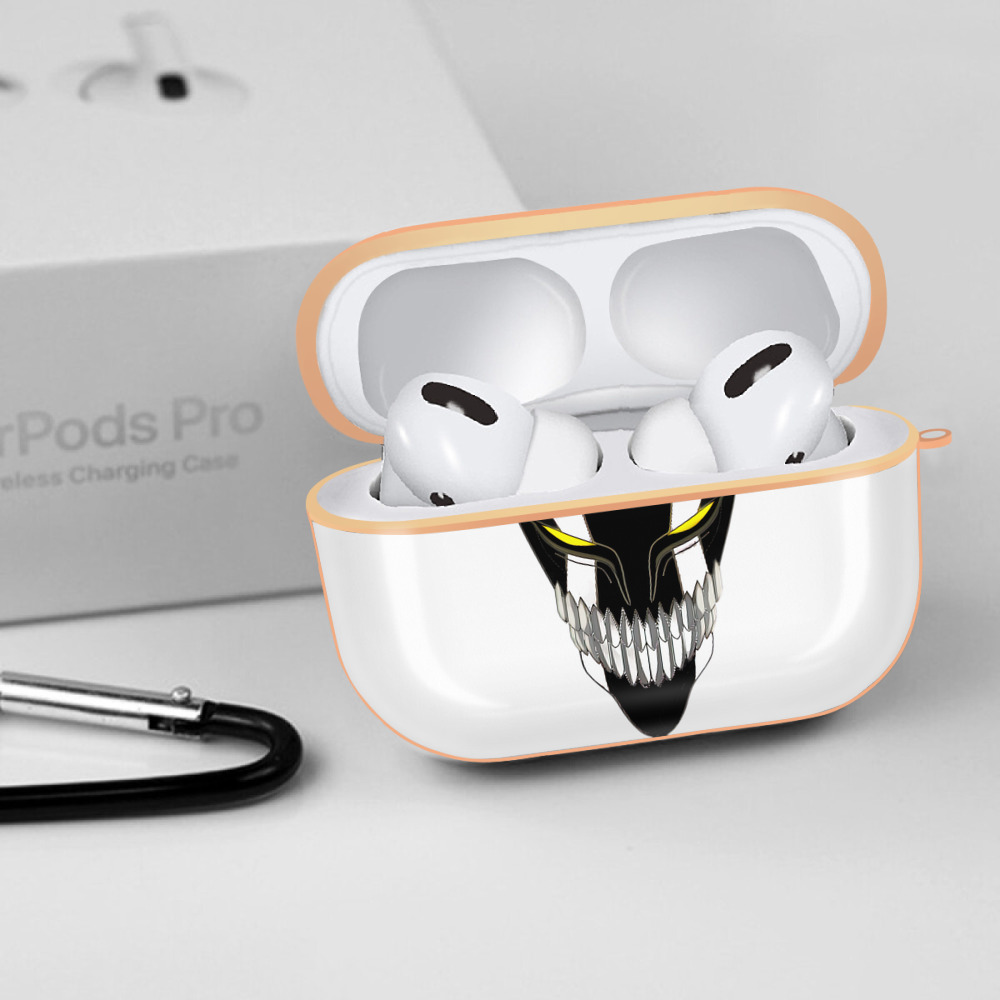 ブリーチ 黒崎一護（くろさき いちご）BLEACH Kurosaki Ichigo 【AirPods Pro用】ハードシェル保護ケース｜耐衝撃・防指紋・カラビナ付き商品仕様