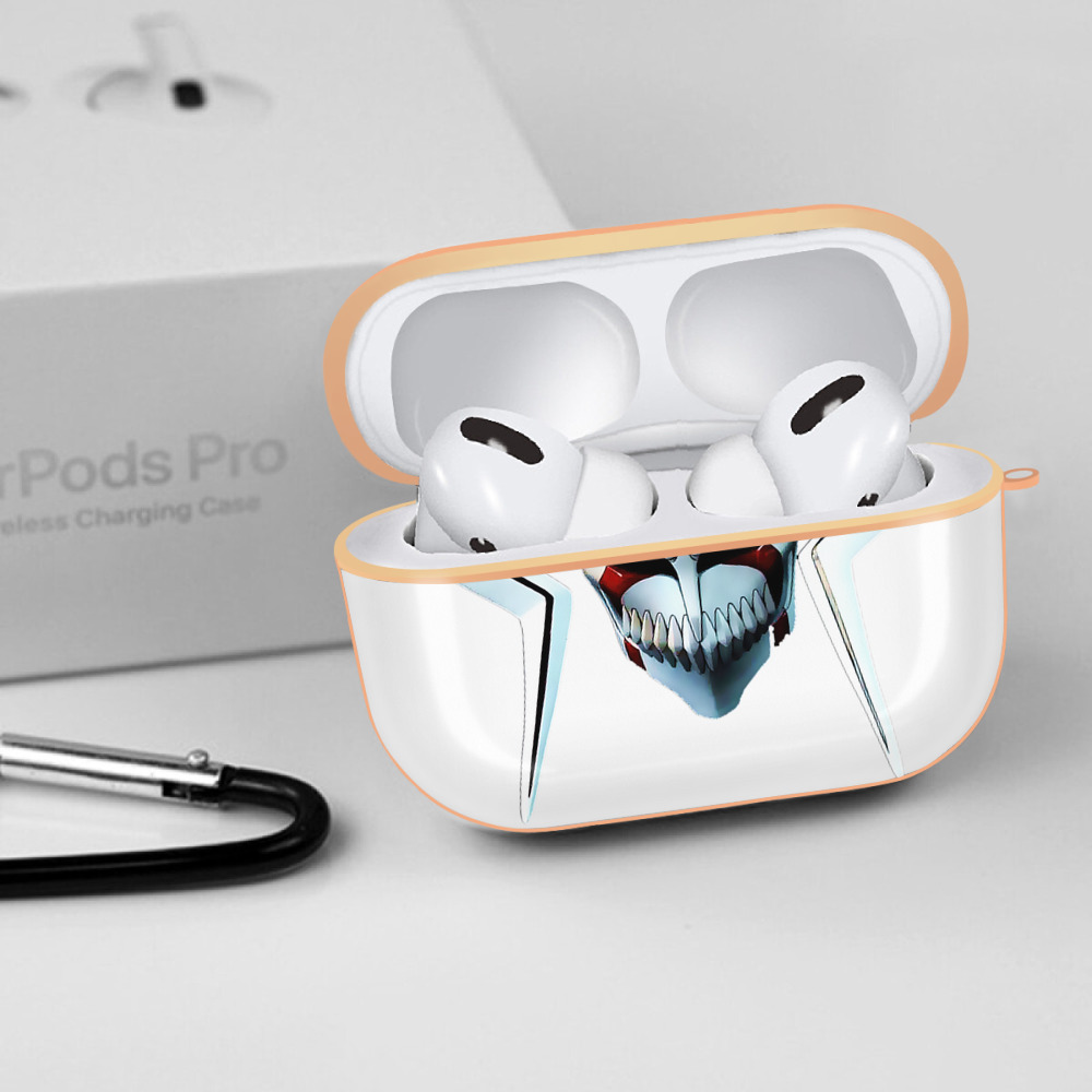 ブリーチ 黒崎一護（くろさき いちご）BLEACH Kurosaki Ichigo 【AirPods Pro用】ハードシェル保護ケース｜耐衝撃・防指紋・カラビナ付き商品仕様