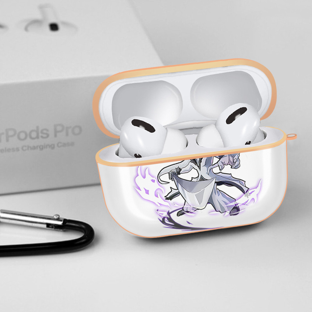 ブリーチ 黒崎一護（くろさき いちご）BLEACH Kurosaki Ichigo 【AirPods Pro用】ハードシェル保護ケース｜耐衝撃・防指紋・カラビナ付き商品仕様