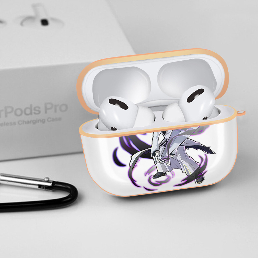 ブリーチ 黒崎一護（くろさき いちご）BLEACH Kurosaki Ichigo 【AirPods Pro用】ハードシェル保護ケース｜耐衝撃・防指紋・カラビナ付き商品仕様