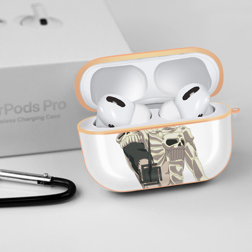 ブリーチ 黒崎一護（くろさき いちご）BLEACH Kurosaki Ichigo 【AirPods Pro用】ハードシェル保護ケース｜耐衝撃・防指紋・カラビナ付き商品仕様