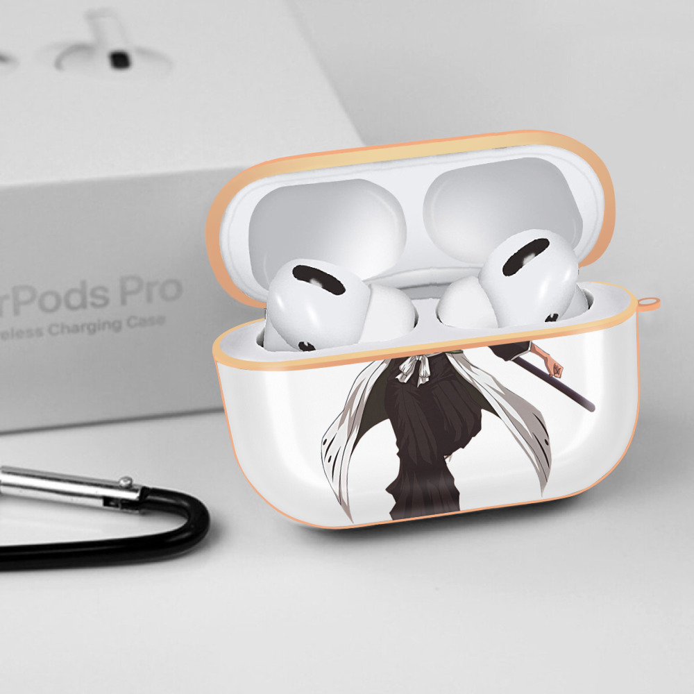 ブリーチ 日番谷冬獅郎（ひつがや とうしろう） BLEACH Hitsugaya Toushirou 【AirPods Pro用】ハードシェル保護ケース｜耐衝撃・防指紋・カラビナ付き商品仕様