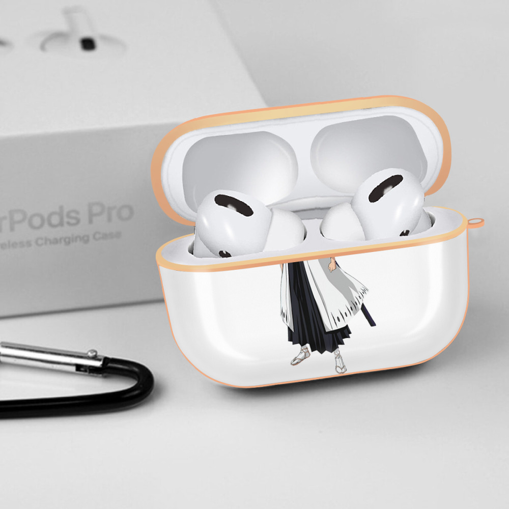 ブリーチ 日番谷冬獅郎（ひつがや とうしろう） BLEACH Hitsugaya Toushirou 【AirPods Pro用】ハードシェル保護ケース｜耐衝撃・防指紋・カラビナ付き商品仕様