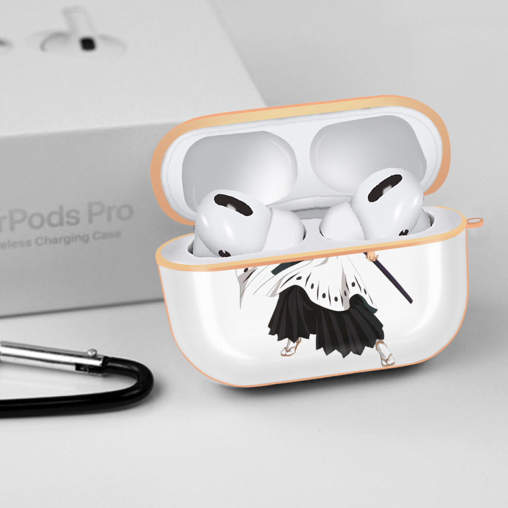 ブリーチ 日番谷冬獅郎（ひつがや とうしろう） BLEACH Hitsugaya Toushirou 【AirPods Pro用】ハードシェル保護ケース｜耐衝撃・防指紋・カラビナ付き商品仕様