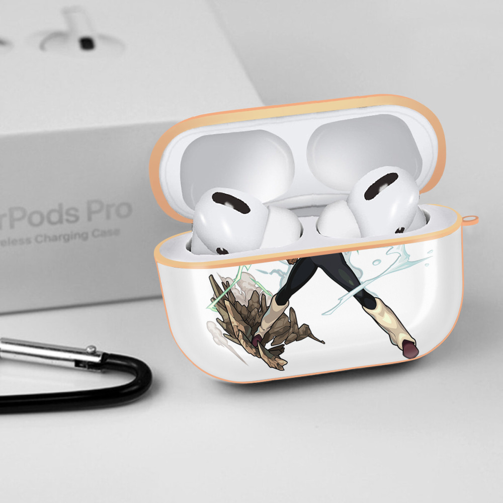 ブリーチ 四楓院 夜一（しほういん よるいち） BLEACH Shihouin Yoruichi 【AirPods Pro用】ハードシェル保護ケース｜耐衝撃・防指紋・カラビナ付き商品仕様