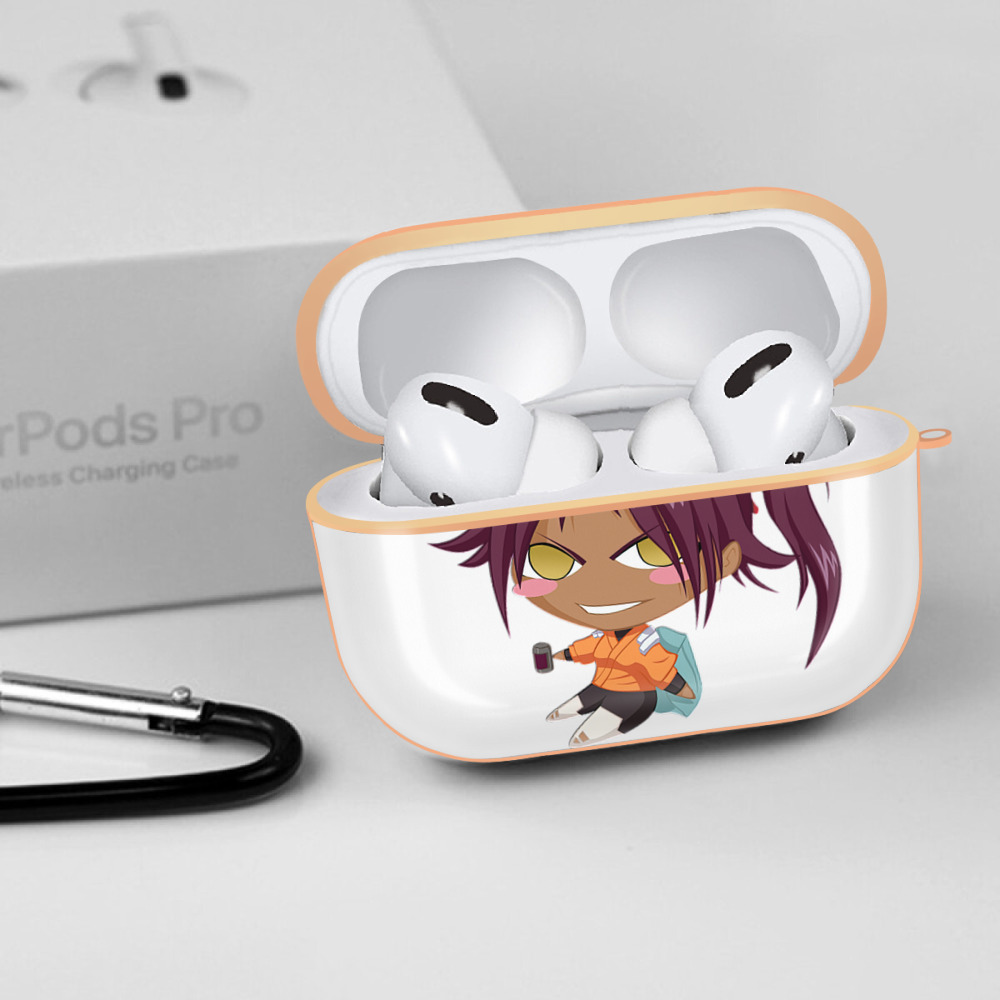 ブリーチ 四楓院 夜一（しほういん よるいち） BLEACH Shihouin Yoruichi 【AirPods Pro用】ハードシェル保護ケース｜耐衝撃・防指紋・カラビナ付き商品仕様