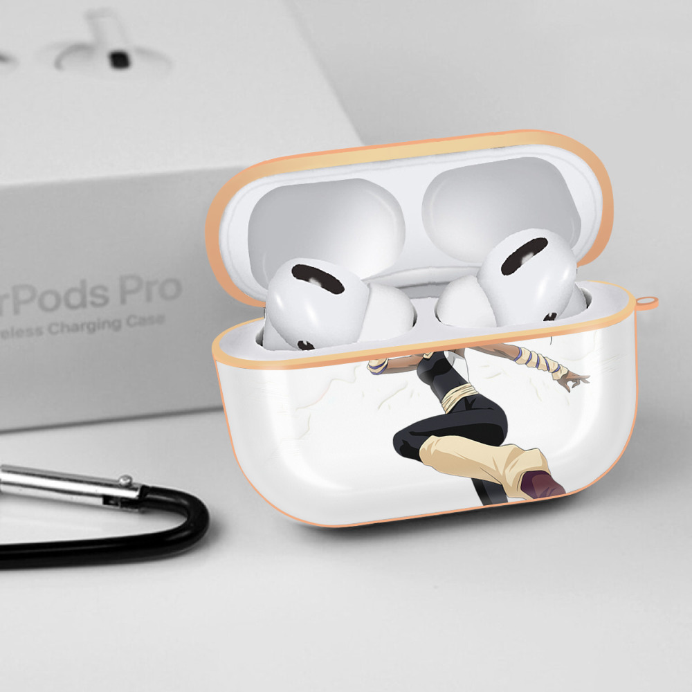 ブリーチ 四楓院 夜一（しほういん よるいち） BLEACH Shihouin Yoruichi 【AirPods Pro用】ハードシェル保護ケース｜耐衝撃・防指紋・カラビナ付き商品仕様