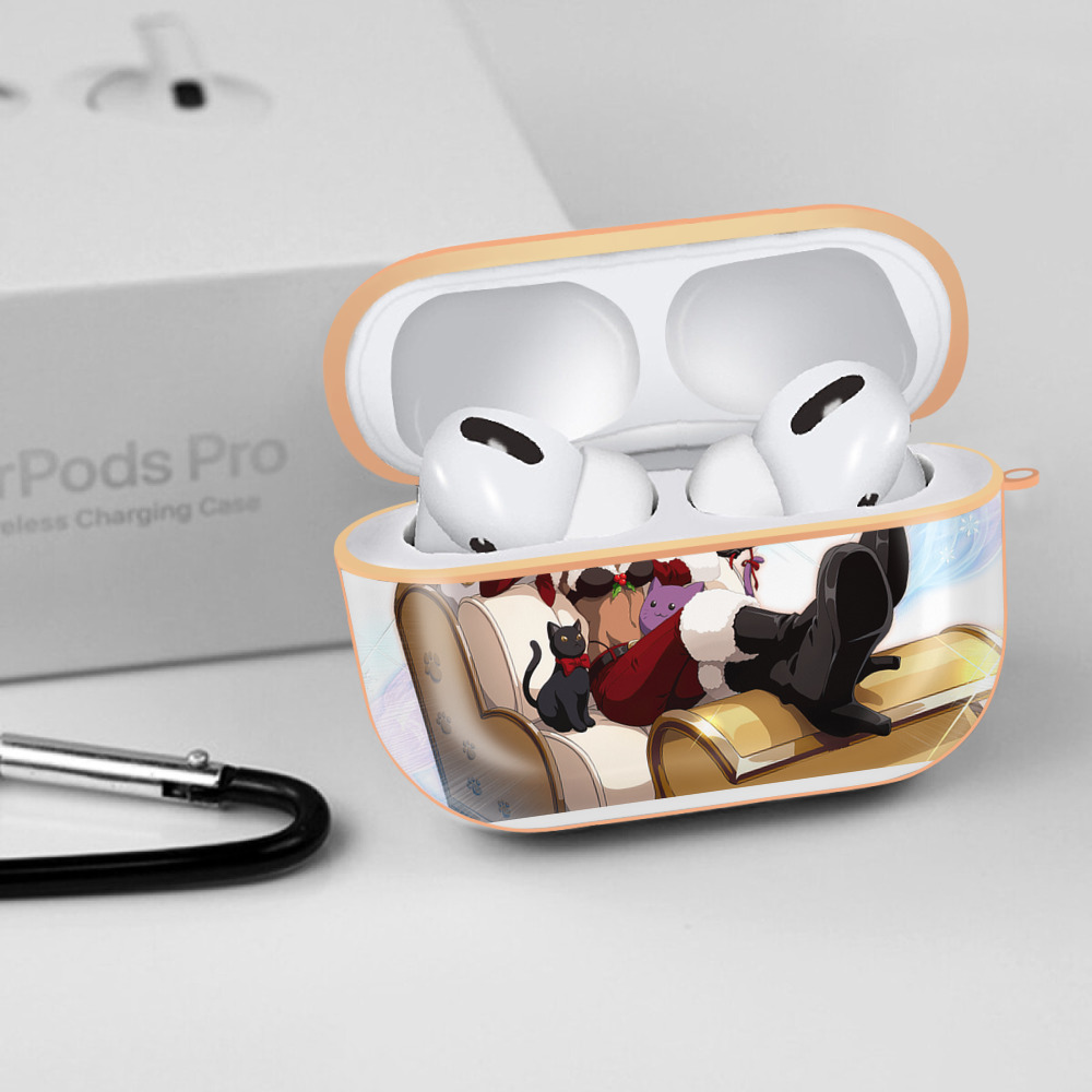 ブリーチ 四楓院 夜一（しほういん よるいち） BLEACH Shihouin Yoruichi 【AirPods Pro用】ハードシェル保護ケース｜耐衝撃・防指紋・カラビナ付き商品仕様