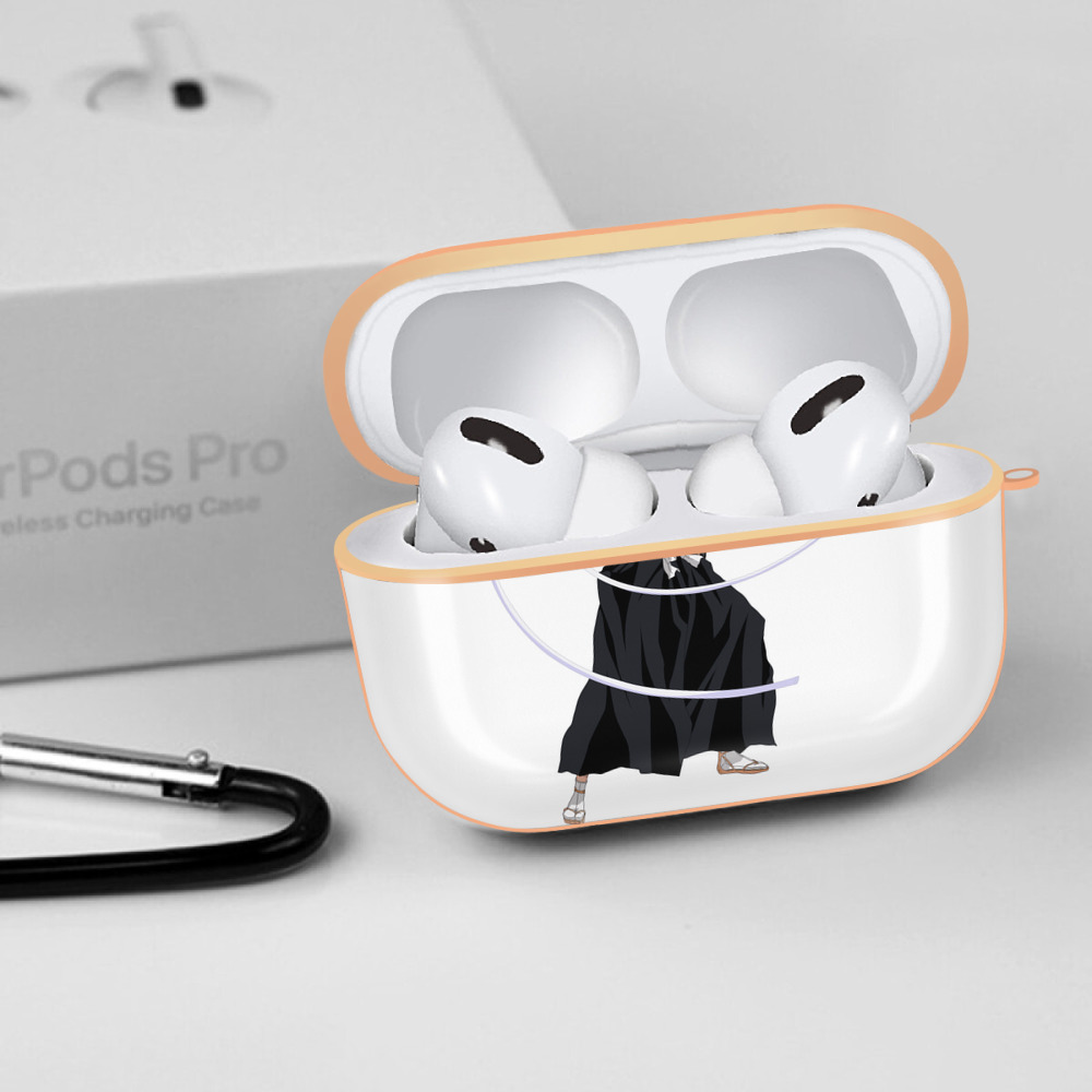 ブリーチ 朽木ルキア BLEACH Kuchiki Rukia 【AirPods Pro用】ハードシェル保護ケース｜耐衝撃・防指紋・カラビナ付き商品仕様