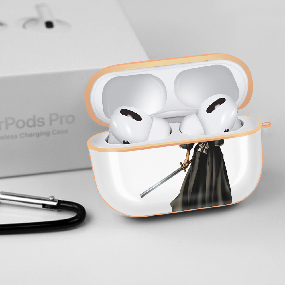 ブリーチ 朽木ルキア BLEACH Kuchiki Rukia 【AirPods Pro用】ハードシェル保護ケース｜耐衝撃・防指紋・カラビナ付き商品仕様