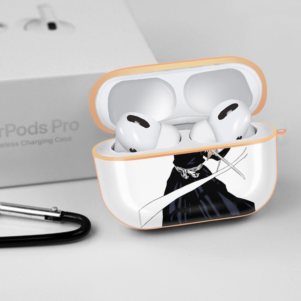 ブリーチ 朽木ルキア BLEACH Kuchiki Rukia 【AirPods Pro用】ハードシェル保護ケース｜耐衝撃・防指紋・カラビナ付き商品仕様