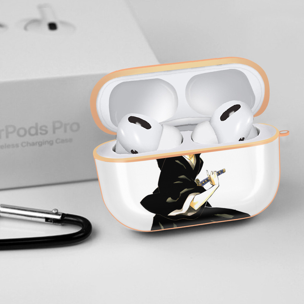 ブリーチ 朽木ルキア BLEACH Kuchiki Rukia 【AirPods Pro用】ハードシェル保護ケース｜耐衝撃・防指紋・カラビナ付き商品仕様