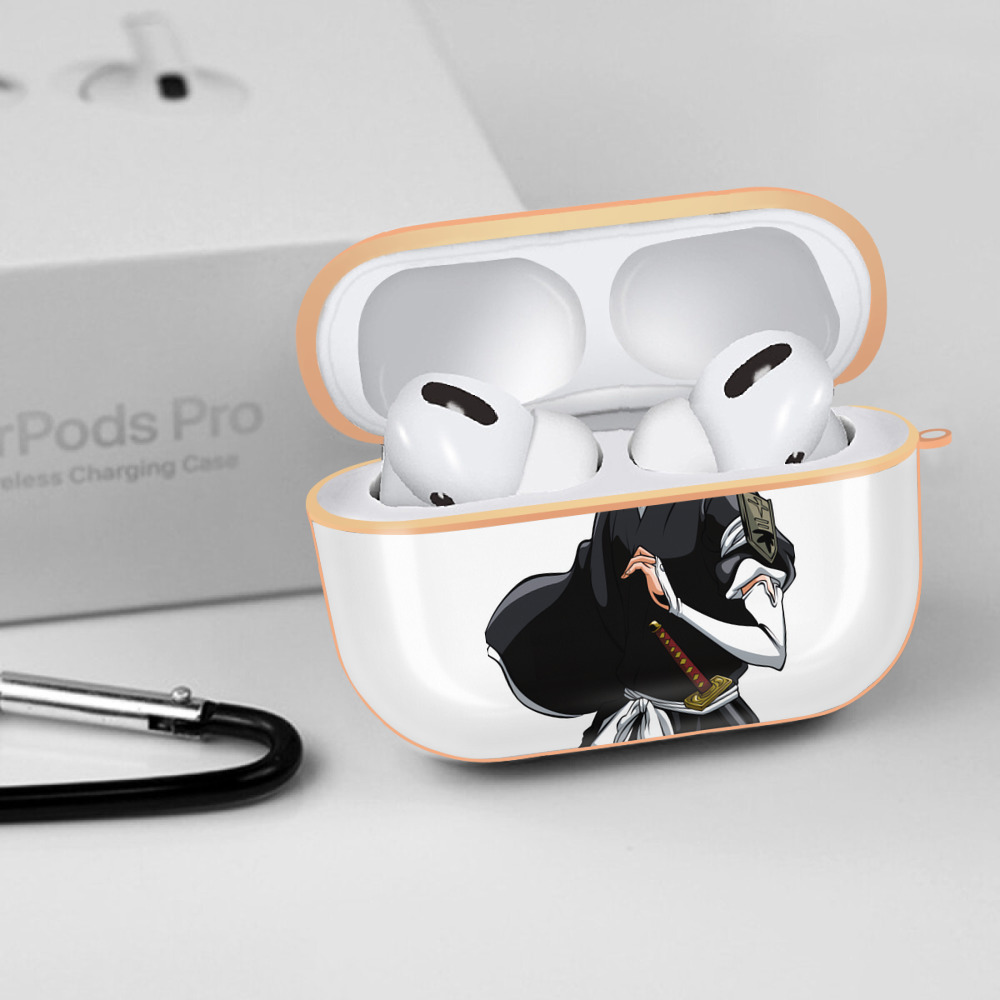 ブリーチ 朽木ルキア BLEACH Kuchiki Rukia 【AirPods Pro用】ハードシェル保護ケース｜耐衝撃・防指紋・カラビナ付き商品仕様