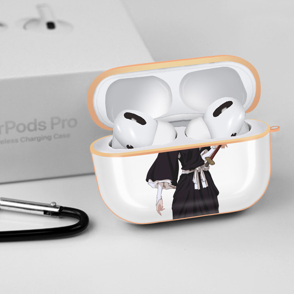 ブリーチ 朽木ルキア BLEACH Kuchiki Rukia 【AirPods Pro用】ハードシェル保護ケース｜耐衝撃・防指紋・カラビナ付き商品仕様