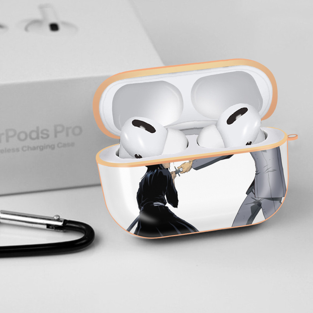 ブリーチ 朽木ルキア BLEACH Kuchiki Rukia 【AirPods Pro用】ハードシェル保護ケース｜耐衝撃・防指紋・カラビナ付き商品仕様