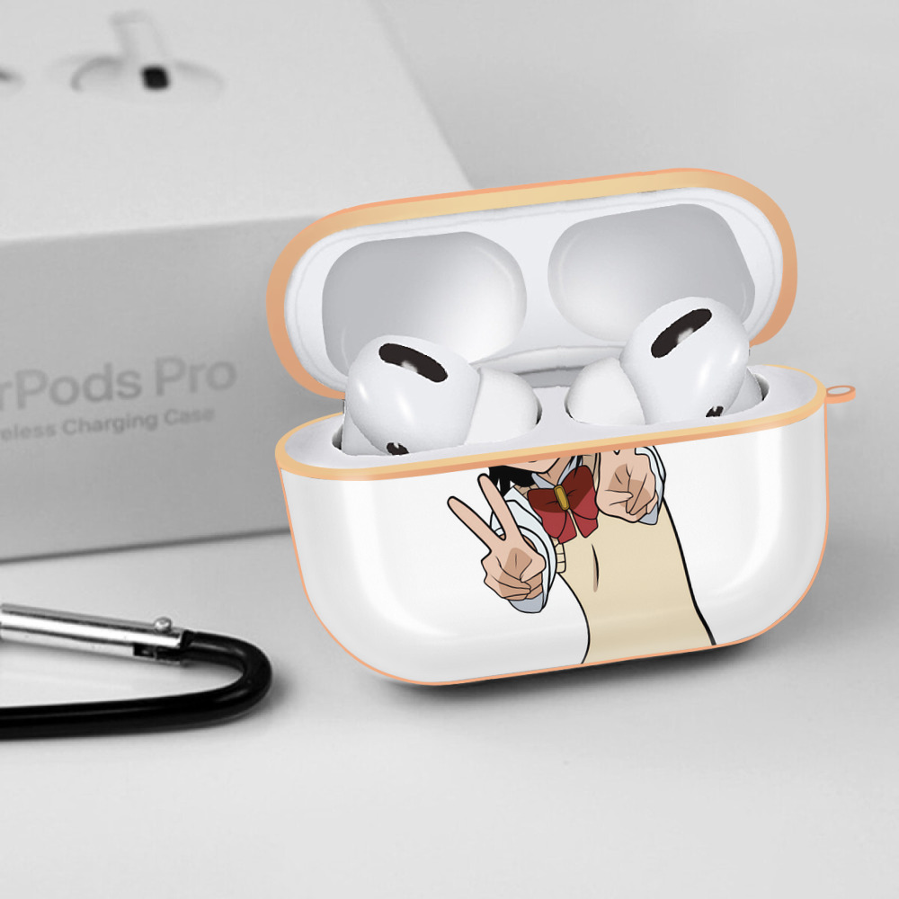 ブリーチ 朽木ルキア BLEACH Kuchiki Rukia 【AirPods Pro用】ハードシェル保護ケース｜耐衝撃・防指紋・カラビナ付き商品仕様