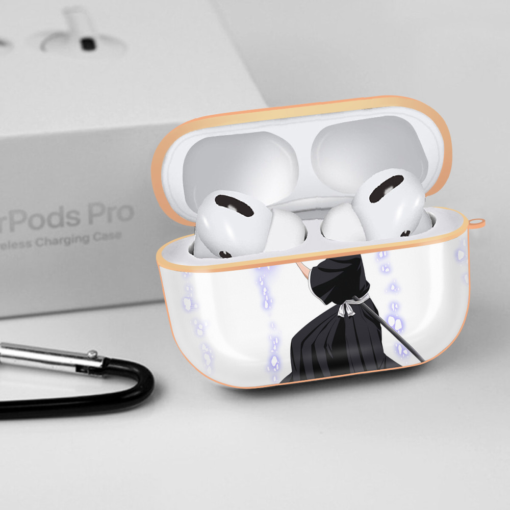 ブリーチ 朽木ルキア BLEACH Kuchiki Rukia 【AirPods Pro用】ハードシェル保護ケース｜耐衝撃・防指紋・カラビナ付き商品仕様