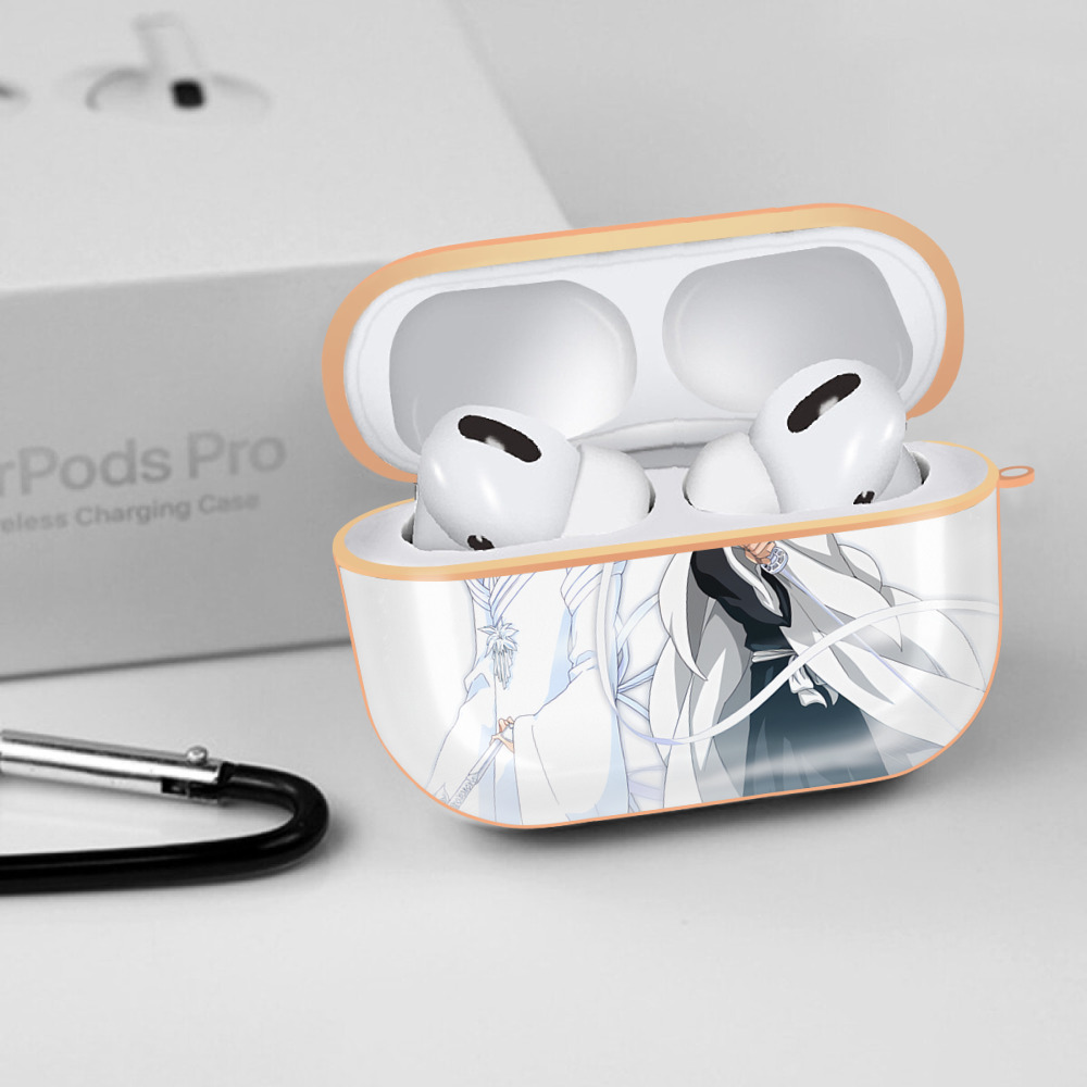 ブリーチ 朽木ルキア BLEACH Kuchiki Rukia 【AirPods Pro用】ハードシェル保護ケース｜耐衝撃・防指紋・カラビナ付き商品仕様