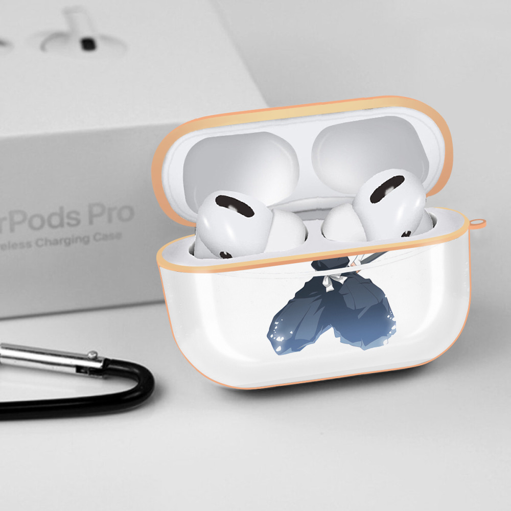ブリーチ 朽木ルキア BLEACH Kuchiki Rukia 【AirPods Pro用】ハードシェル保護ケース｜耐衝撃・防指紋・カラビナ付き商品仕様
