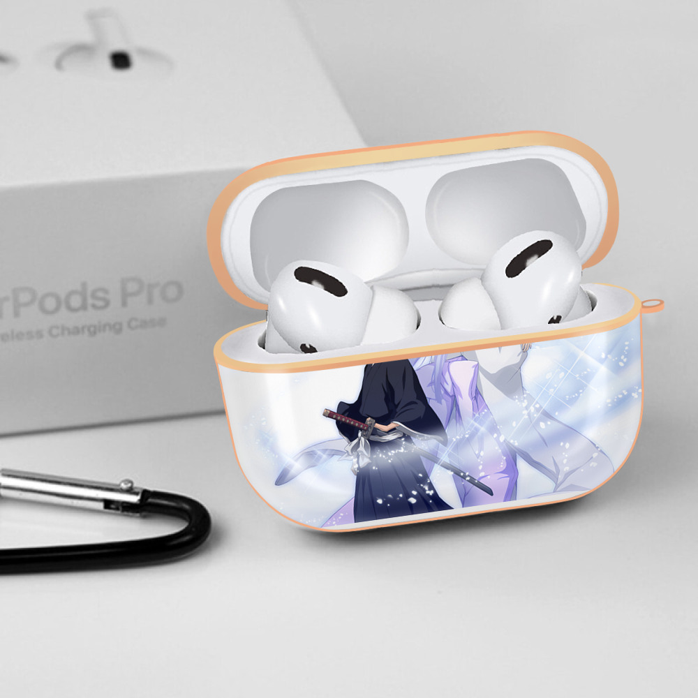 ブリーチ 朽木ルキア BLEACH Kuchiki Rukia 【AirPods Pro用】ハードシェル保護ケース｜耐衝撃・防指紋・カラビナ付き商品仕様