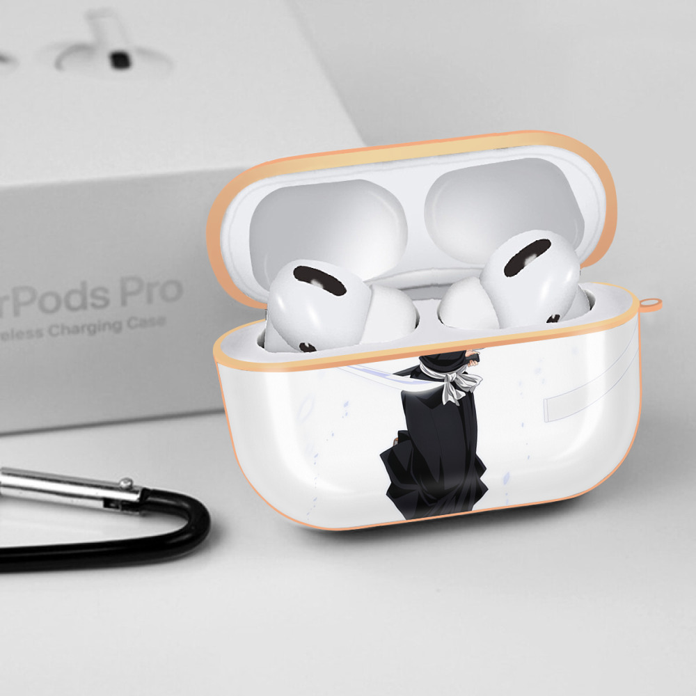 ブリーチ 朽木ルキア BLEACH Kuchiki Rukia 【AirPods Pro用】ハードシェル保護ケース｜耐衝撃・防指紋・カラビナ付き商品仕様