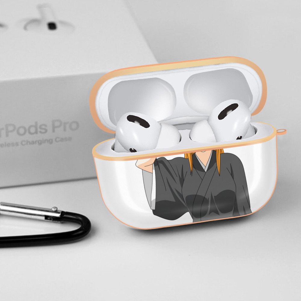 ブリーチ 井上織姫（いのうえおりひめ） BLEACH Inoue Orihime 【AirPods Pro用】ハードシェル保護ケース｜耐衝撃・防指紋・カラビナ付き商品仕様