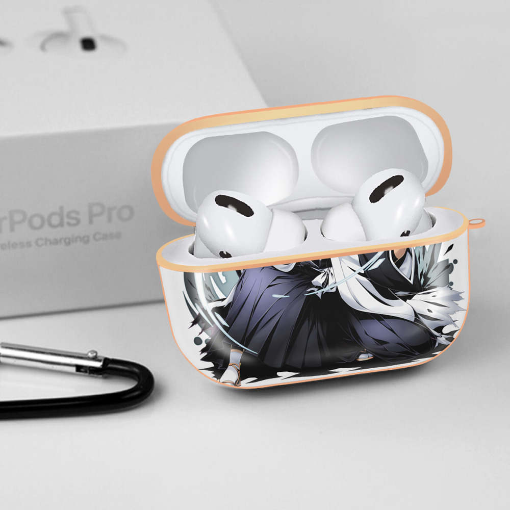 ブリーチ ざらき けんぱち BLEACH Zaraki Kenpachi 【AirPods Pro用】ハードシェル保護ケース｜耐衝撃・防指紋・カラビナ付き商品仕様