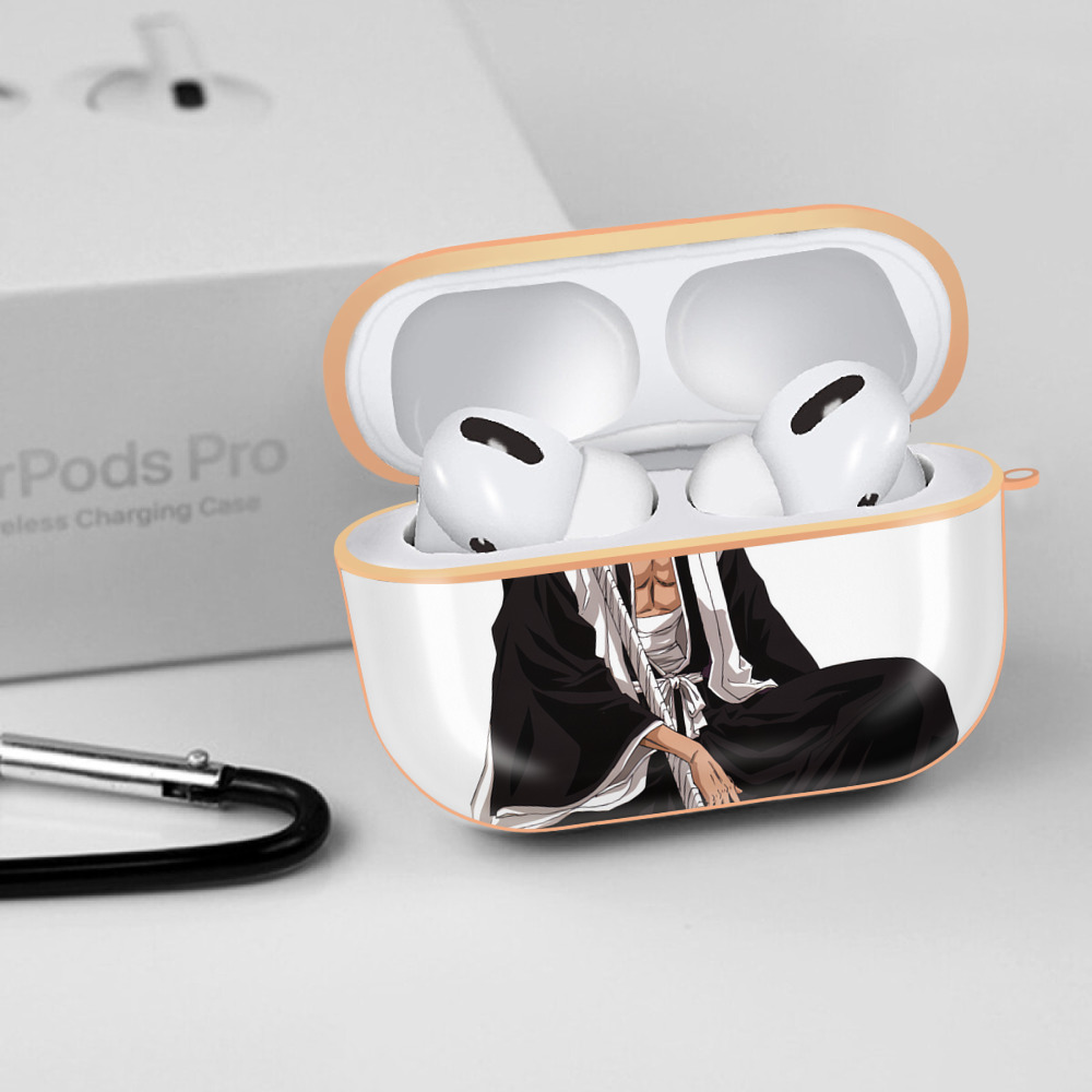 ブリーチ ざらき けんぱち BLEACH Zaraki Kenpachi 【AirPods Pro用】ハードシェル保護ケース｜耐衝撃・防指紋・カラビナ付き商品仕様