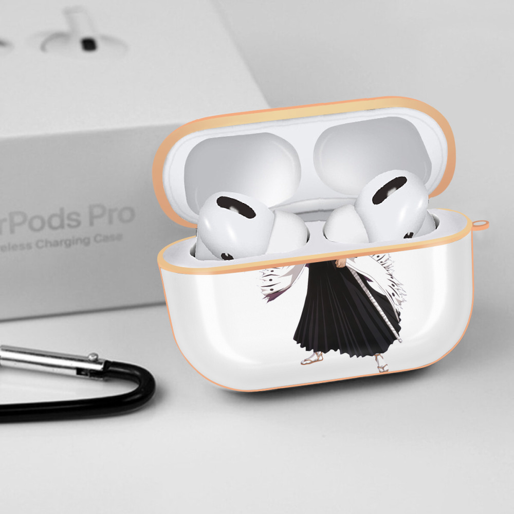 ブリーチ ざらき けんぱち BLEACH Zaraki Kenpachi 【AirPods Pro用】ハードシェル保護ケース｜耐衝撃・防指紋・カラビナ付き商品仕様