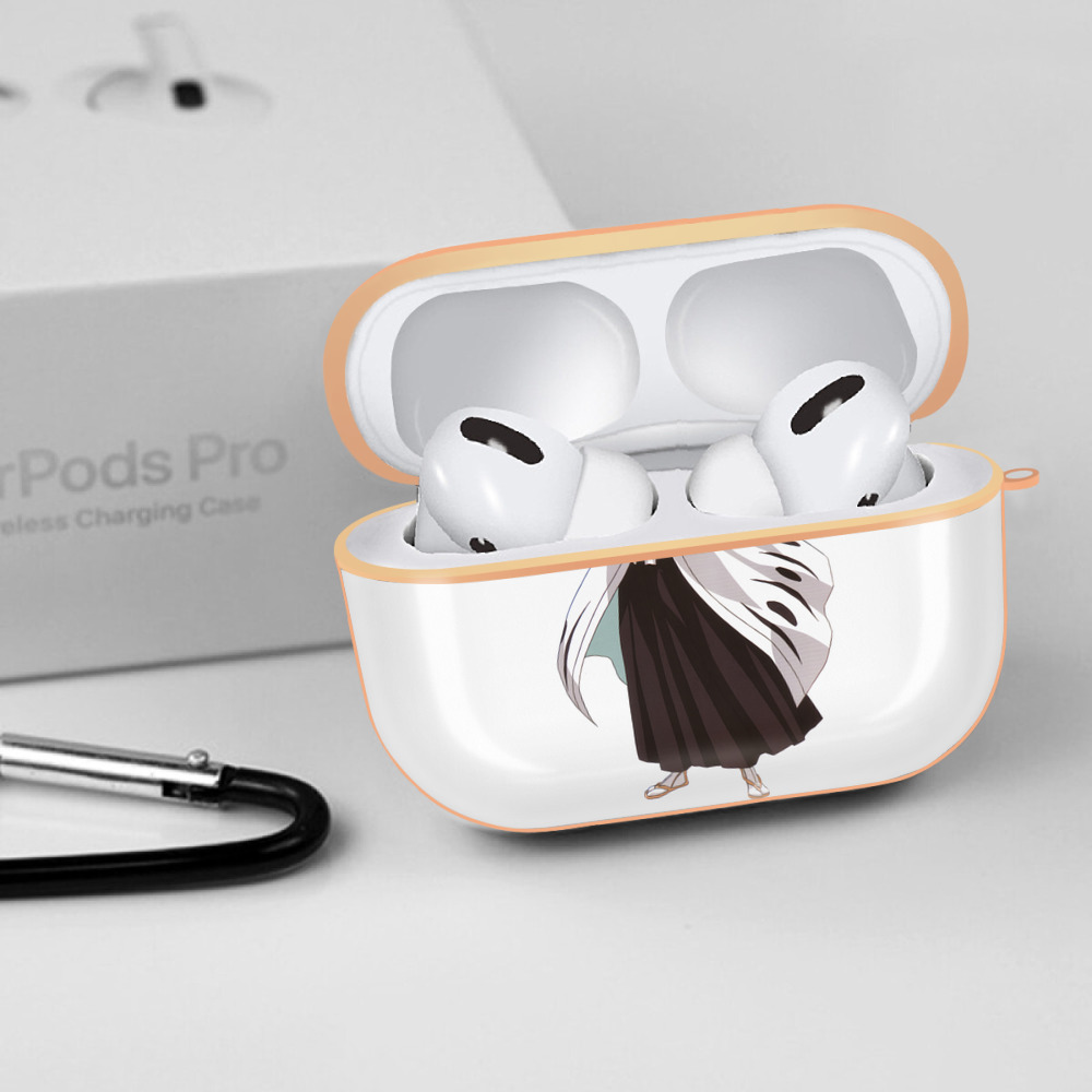 ブリーチ 藍染 惣右介（あいぜん そうすけ） BLEACH Aizen Sousuke 【AirPods Pro用】ハードシェル保護ケース｜耐衝撃・防指紋・カラビナ付き商品仕様