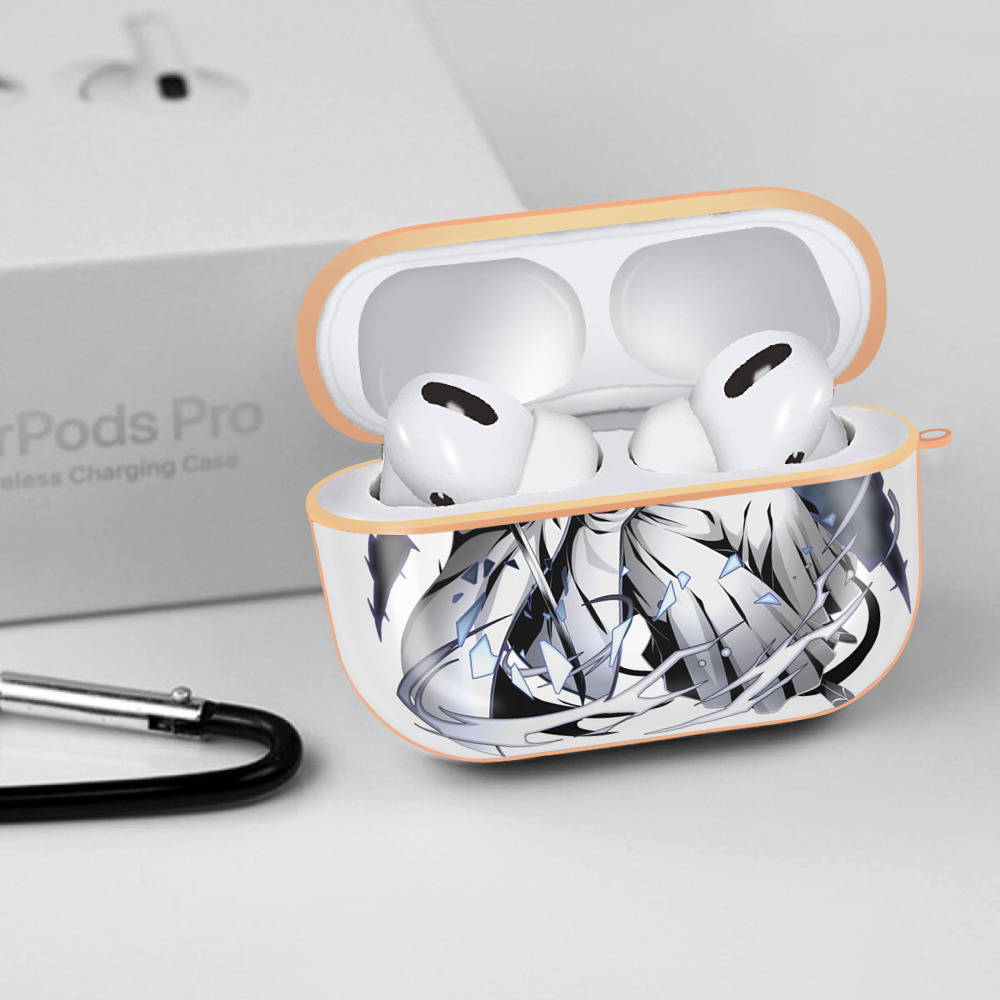 ブリーチ 藍染 惣右介（あいぜん そうすけ） BLEACH Aizen Sousuke 【AirPods Pro用】ハードシェル保護ケース｜耐衝撃・防指紋・カラビナ付き商品仕様